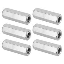 Porcas de acoplamento hexagonais PATIKIL M10 x aço inoxidável 304 de 1,5 passo Porcas de acoplamento hexagonais PATIKIL M10 x aço inoxidável 304 de 1,5 passo