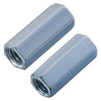 Porcas de acoplamento Wensilon 5/16-18 em aço zincado (100 unidades)