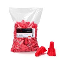 Porcas de fio HKS 300 Red AWG 18-8 Conectores de fios elétricos alados