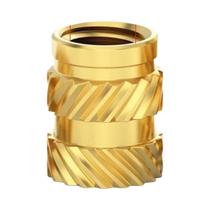 Porcas De Inserção Serrilhadas De Latão M3 M4 M5 Para Dissipador De Calor, 200/50 Peças Para Porcas De Inserção Serrilhadas De Latão M3 M4 M5 Para Dissipador De Calor, 200/50 Peças Para