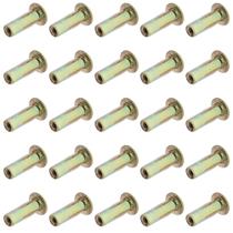 Porcas de rebite de aço multiaderente Moicstiy M6 x 1 mm 25 unidades Porcas de rebite de aço multiaderente Moicstiy M6 x 1 mm 25 unidades