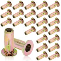 Porcas de rebite multiaderentes Moicstiy M8 Steel 25 unidades zincadas Porcas de rebite multiaderentes Moicstiy M8 Steel 25 unidades zincadas