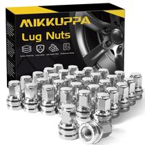 Porcas de Roda MIKKUPPA M14x1.5 Cromadas 32pcs Ford F250 F350