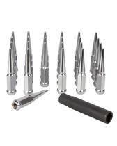 Porcas de Roda Spike Lug Nuts Glorider M14x1.5 para Chevy Silverado 6 Furos - Pacote com 24 Porcas de Roda Spike Lug Nuts Glorider M14x1.5 para Chevy Silverado 6 Furos - Pacote com 24