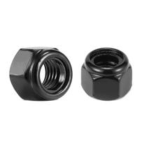 Porcas hexagonais de inserção de nylon 100 unidades de aço inoxidável 304 Porcas hexagonais de inserção de nylon 100 unidades de aço inoxidável 304