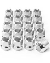 Porcas Orion Motor Tech 1/2-20 de extremidade aberta cromada x20