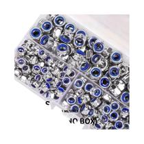 Porcas Sextavadas Antideslizantes M3-M10 (40/42/200/220 Peças) - Fixadores De Segurança Porcas Sextavadas Antideslizantes M3-M10 (40/42/200/220 Peças) - Fixadores De Segurança