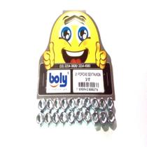 Porcas Sextavadas Zincadas 3/16" Kit 20 PÇS - Boly - Ref. 276 Porcas Sextavadas Zincadas 3/16" Kit 20 PÇS - Boly - Ref. 276
