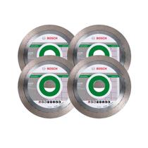 Porcelanato Disco Original Diamantado Cerâmica 110mm Kit C/4 - Bosch