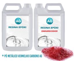 Porcelanato Líquido Metálico Vermelho Carbono AG por M² Porcelanato Líquido Metálico Vermelho Carbono AG por M²