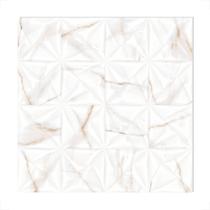 Porcelanato via rosa 72x72 retificado acetinado calacata gold deco ar72049