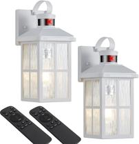 Porch Lights YJXGDIL, pacote com 2 controles remotos com sensor de movimento