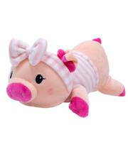 Porco De Pelúcia Com Roupinha E Lacinho 35Cms Super Fofo - Fofy Toys Porco De Pelúcia Com Roupinha E Lacinho 35Cms Super Fofo - Fofy Toys