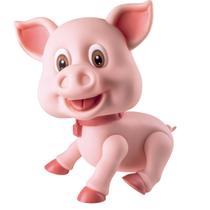 Porco Porquinho 21cm Grande Em Vinil Macio Animais Da Fazenda Infantil Menino Menina Coleção Big Farm Cometa