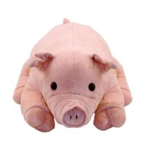Porco Rosa Deitado 47Cm - Pelúcia