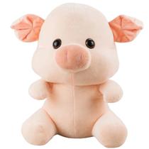 Porco Rosa Sentado Pelúcia 22CM Porco Rosa Sentado Pelúcia 22CM
