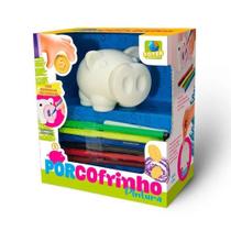 Porcofrinho Pintura Com Canetinhas__Toyer