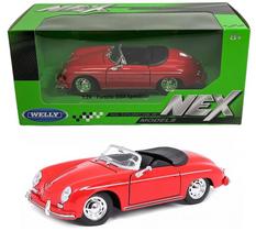 Porsche 356A Speedster Conversivel - Nex Models - 1/24 - Welly