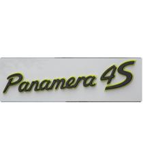 Porsche Emblema Kit E-hybrid Panamera + 4 + S Preto Brilhante