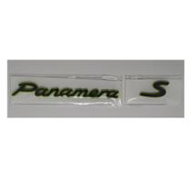 Porsche Emblema Kit E-hybrid Panamera + S Preto Brilhante