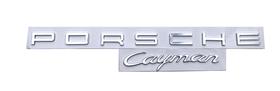 Porsche Emblema Kit Porsche + Cayman Cromado