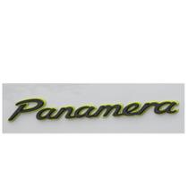 Porsche Emblema Letra "Panamera" e-hybrid Preto / Verde - OEM