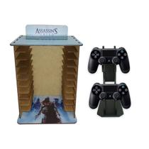 Porta 11 Jogos Físico Ac + Suporte Controle 22x16,3x29,4 Mdf Madeira Adesivada Porta 11 Jogos Físico Ac + Suporte Controle 22x16,3x29,4 Mdf Madeira Adesivada