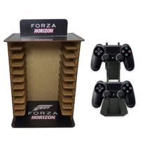 Porta 11 Jogos Físico Fh + Suporte Controle 22x16,3x29,4 Mdf Madeira Adesivada Porta 11 Jogos Físico Fh + Suporte Controle 22x16,3x29,4 Mdf Madeira Adesivada