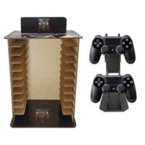 Porta 11 Jogos Físico Gta + Suporte Controle 22x16,3x29,4 Mdf Madeira Adesivada - ATACADÃO DO ARTESANATO MDF Porta 11 Jogos Físico Gta + Suporte Controle 22x16,3x29,4 Mdf Madeira Adesivada - ATACADÃO DO ARTESANATO MDF