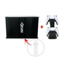 Porta 22 Jogos Físico + Porta Controle PS Gamer Laser Mdf Madeira Pintado Porta 22 Jogos Físico + Porta Controle PS Gamer Laser Mdf Madeira Pintado