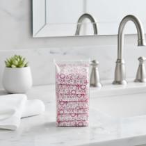 Porta absorvente em acrilico cristal para protetor diário de calcinha