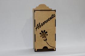 Porta absorventes protetor diario de calcinha em mdf