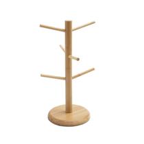 Porta-acessórios vertical de bambu 31cm - Oikos