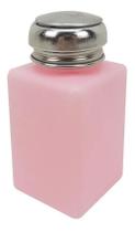 Porta Acetona Com Dosador Manicure E Pedicure 200Ml - Rosa - Honey Girl