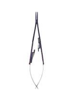 Porta Agulha Castroviejo com Videa Curvo 14cm Preto Social Instrumentos Porta Agulha Castroviejo com Videa Curvo 14cm Preto Social Instrumentos