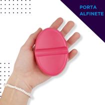Porta Alfinete Magnético Oval Fácil de Usar, Ideal para Evitar Perdas de Alfinetes e Agulhas Porta Alfinete Magnético Oval Fácil de Usar, Ideal para Evitar Perdas de Alfinetes e Agulhas