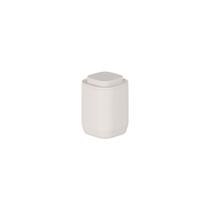 Porta Algodão Aura Compacto Tampa Ou Banheiro Lavabo Premium