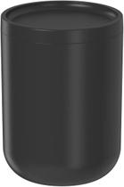 Porta algodao bold preto fechado