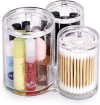 Porta Algodão Cotonete Discos Organizador Acrílico Banheiro - PGB