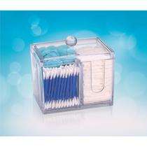 Porta Algodão Cotonete Organizador Acrílico Cosméticos Make
