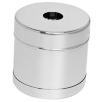 Porta Algodão de Inox