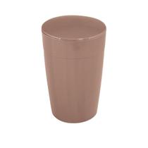 Porta Algodão De Plástico Resistente Para Banheiro Bpa Free 380 Ml Organizador Cotonete