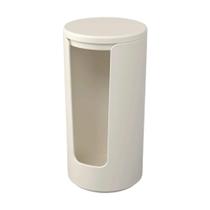 Porta Algodão Disco Coza Serene Light Gray Cinza Brinox - 13104/3468 Porta Algodão Disco Coza Serene Light Gray Cinza Brinox - 13104/3468
