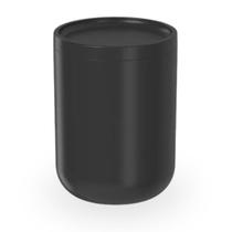 Porta Algodão E Cotonete Plástico Bold Banheiro Organização Porta Algodão E Cotonete Plástico Bold Banheiro Organização