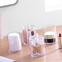 porta algodão organizador de algodão manicure em acrílico