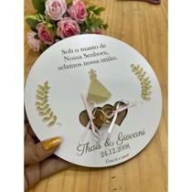 Porta Aliança Nossa Senhora Aparecida - Casamento MDF Porta Aliança Nossa Senhora Aparecida - Casamento MDF