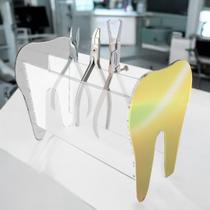 Porta Alicate Dentista Acrílico Suporte Instrumentos Ortodonticos Organizar Ferramentas