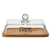 Porta Alimentos com Tampa de Vidro Frios