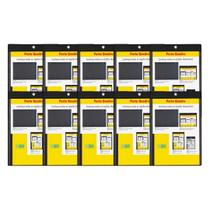 Porta Alvará Vertical A5 307P Kit C/10 Unidades - ACP Porta Alvará Vertical A5 307P Kit C/10 Unidades - ACP