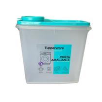 Porta Amaciante Tupperware Multifunção 3 Litros - Transparente com Tampa Tropical